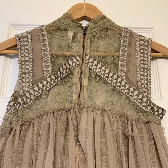 Free People Sleeveless Mock-Neck Dress - Picture 5 of 7